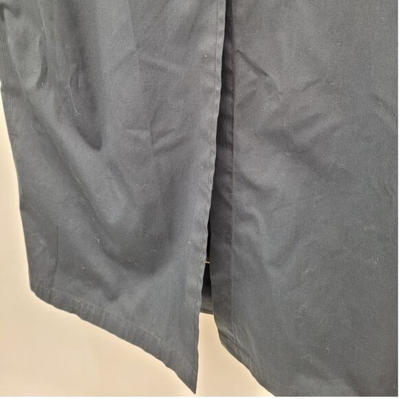 London Fog Vintage 80s Union Made‎ Blue Single Breasted Lined Trench Coat 40S - Picture 13 of 16